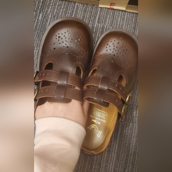 vintage brown mary jane dr martens - Picture 4 of 6